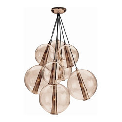 Arteriors Home Caviar Fixed Lg Rose Gold Rose Cluster - Products
