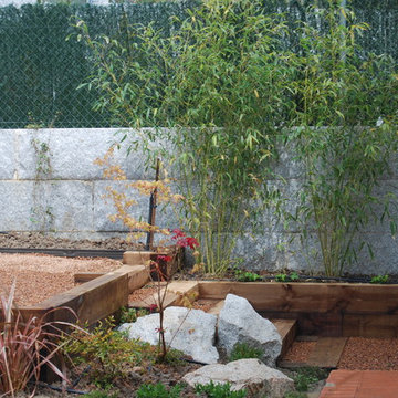 Jardín con rincones pequeños