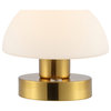 JONATHAN Y Lighting JYL7113 Zoe 6" Tall LED Buffet Table Lamp - Brass Gold