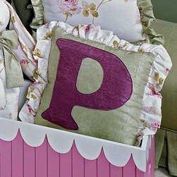Princess Rose Pillow Ruffle by Bebe Chic - Decorative Pillows
