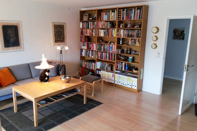 This is an example of a modern living room in Copenhagen.