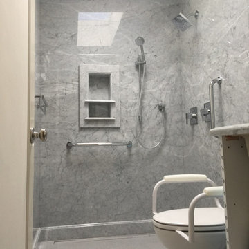 Handicap bathroom remodel