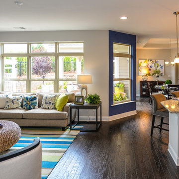 Living Room to Kitchen to Dining
