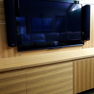 Flush Mounted in Custom Cabinets