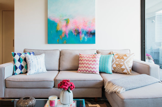Contemporary Living Room by Emma Blomfield