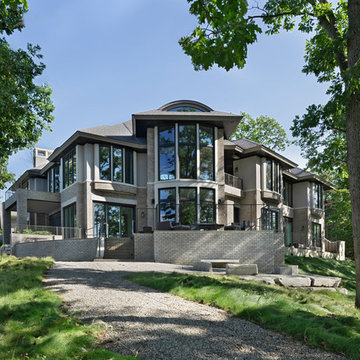 Custom New Home Design, Exterior Back