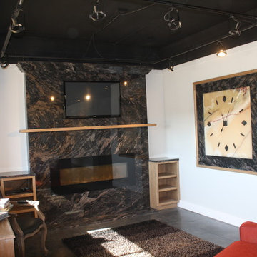 Living Room - Clocks- Entertainment Center