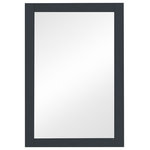 Legion Furniture - Legion Furniture Mirror, 20" - Accessorize a bare wall in your living space or update the look of your bathroom with this Mirror from Legion Furniture. Featuring a stunning frame, this mirror adds dimension and texture to any blank wall in your home. The mirror is as functional as it is stylish and is sure to make a charming statement.