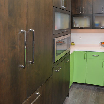 Retro Modern Kitchen Design - Vail Colorado