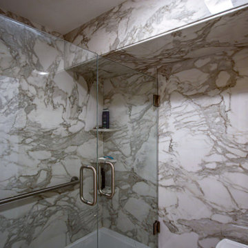 Tyvarian Cultured Marble Shower