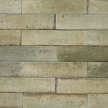 Lume 2"x 9" Glazed Porcelain Subway Tiles - Glossy Musk - 10 Square Feet