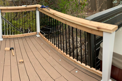 Example of a classic deck design in Wichita