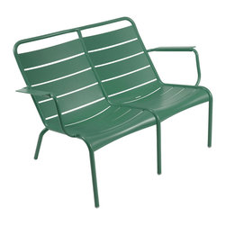 Fermob Luxembourg Low Duo - Outdoor Loveseats