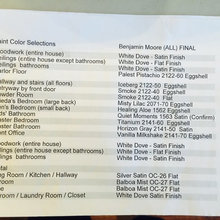 Paint colors