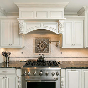Custom Kitchen Countertop - Granite in Titanium