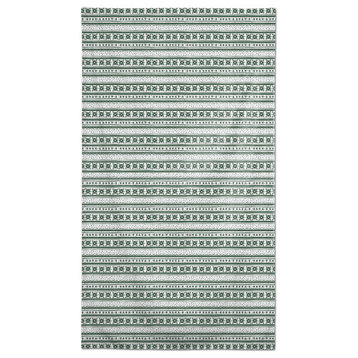 Green Pattern 5 58x102 Tablecloth