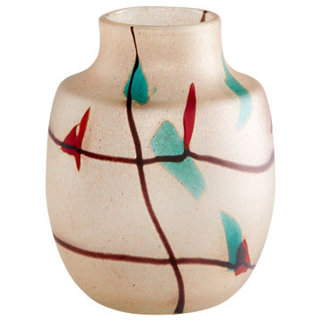 Cyan Cuzco Vase 10859 - Amber