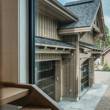 Timber frame - St-Donat