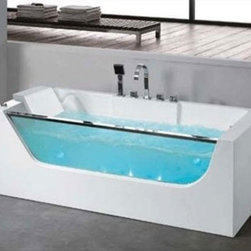 FontanaShowers Surf Hydromassage Bathtub - Bathtubs