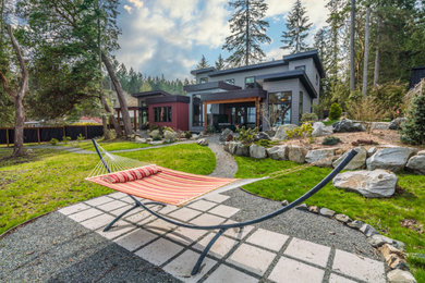 Inspiration for a transitional landscaping in Vancouver.