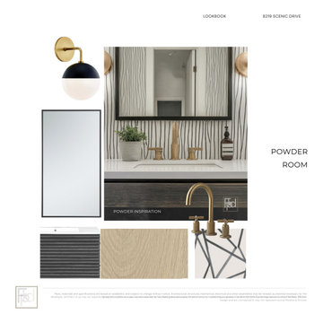 Look Book | Rendering | Powder Room