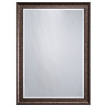 Yosemite Home Decor - Mirror Frame, Dark Bronze Color - If you are looking to add a little neutral beauty to your living space this pleasant mirror is perfect for you. The mirror glsitens while the dark bronze frame supports it. This design will look fantastic in your home.