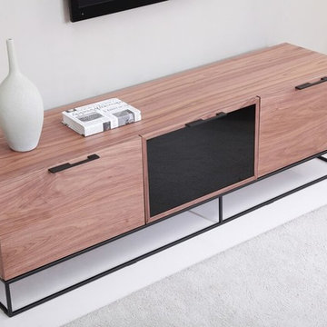 Animator TV Stand | Light Walnut