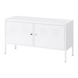 IKEA PS Armoire m&eacute;tallique blanc 119x63 cm - Closet Organizers
