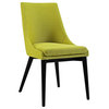 Viscount Upholstered Fabric Dining Side Chair, Wheatgrass