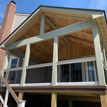 Powell, OH, Deck and Screened Porch