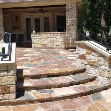 Georgetown TX Custom Patio and Hardscape Space