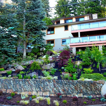 Bellingham, Wa- Dry Stone Landscape features