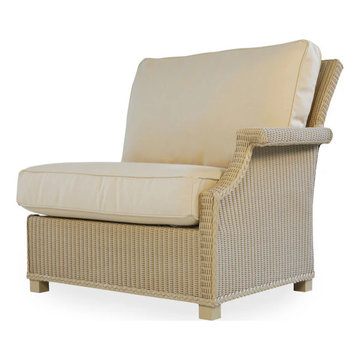 Lloyd Flanders Hamptons Wicker Left Arm Sectional Chair