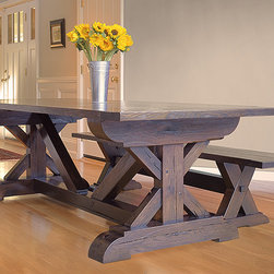 Reclaimed White Oak Table - Dining Tables