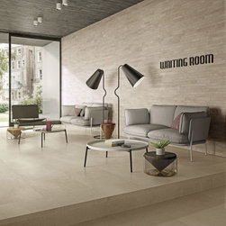 Cemento Porcelain Tile - Beige - Wall And Floor Tile