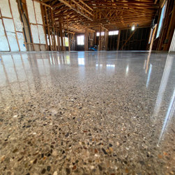 Close up final product - polish concrete - Flooring