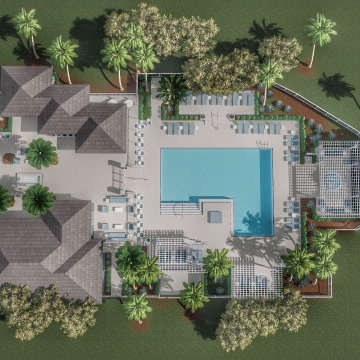 Resort-Style Pool Design | Jupiter Florida