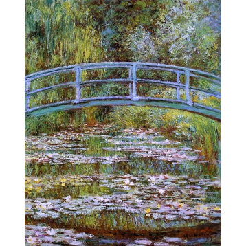 Claude Oscar Monet A Water-Lily Pond Wall Decal