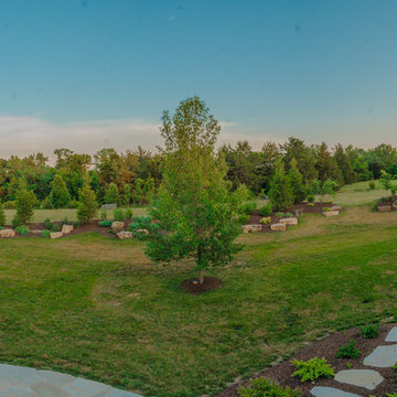 Bermed Backyard, Columbia MO