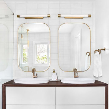 Vanity Fair Magazine Featured Bathroom Hutchison Residence Project By Darash
