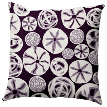Algoa Treasure Pillow, Purple, 26"x26"