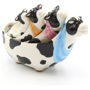 Cow Measuring Cups, Set of 4