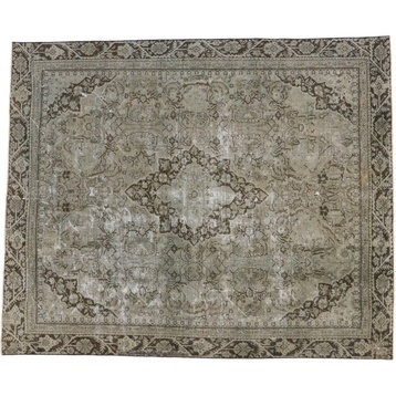 Antique Persian Mahal Rug, 10'00 x 12'03