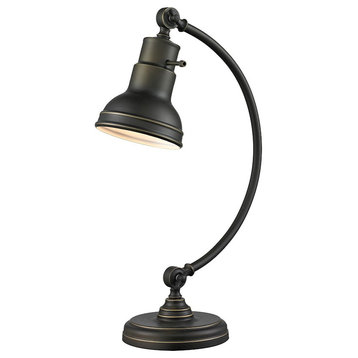 Z-Lite Ramsay 1-Light Table Lamp, Olde Bronze, Olde Bronze, TL119-OB