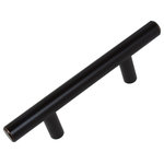 GlideRite Hardware - 2.5" Center Solid Steel 5" Bar Pull, Set of 20, Oil Rubbed Bronze - Give your bathroom or kitchen cabinets a contemporary look with this pack of solid steel handles with 2-1/2-inch screw spacing. These bar pulls add a modern touch to even the most traditional of cabinets and are a quick and inexpensive way to refresh a kitchen or bathroom. Standard #8-32 x 1-inch installation screws are included.