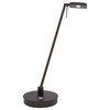 George's Reading Room 1 Light Table Lamp, Copper Bronze Patina