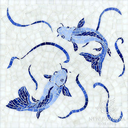 Delft - Koi Fish - Tile
