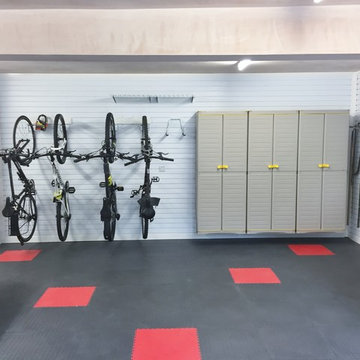 Great Garage Storage Solutions for this fitted garage in Little Chalfont