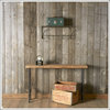 Modern Industry Reclaimed Wood Console Table, Standard, 72"x11.5"