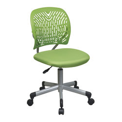 Green Designer Task Office Chair - Office Chairs